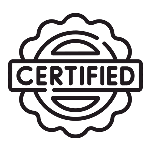 Guaranteed quality standards with certifications
