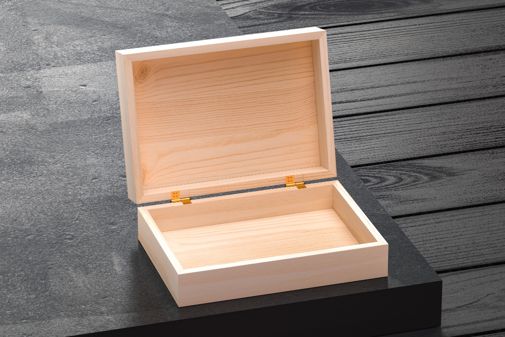 an image of a custom wooden box