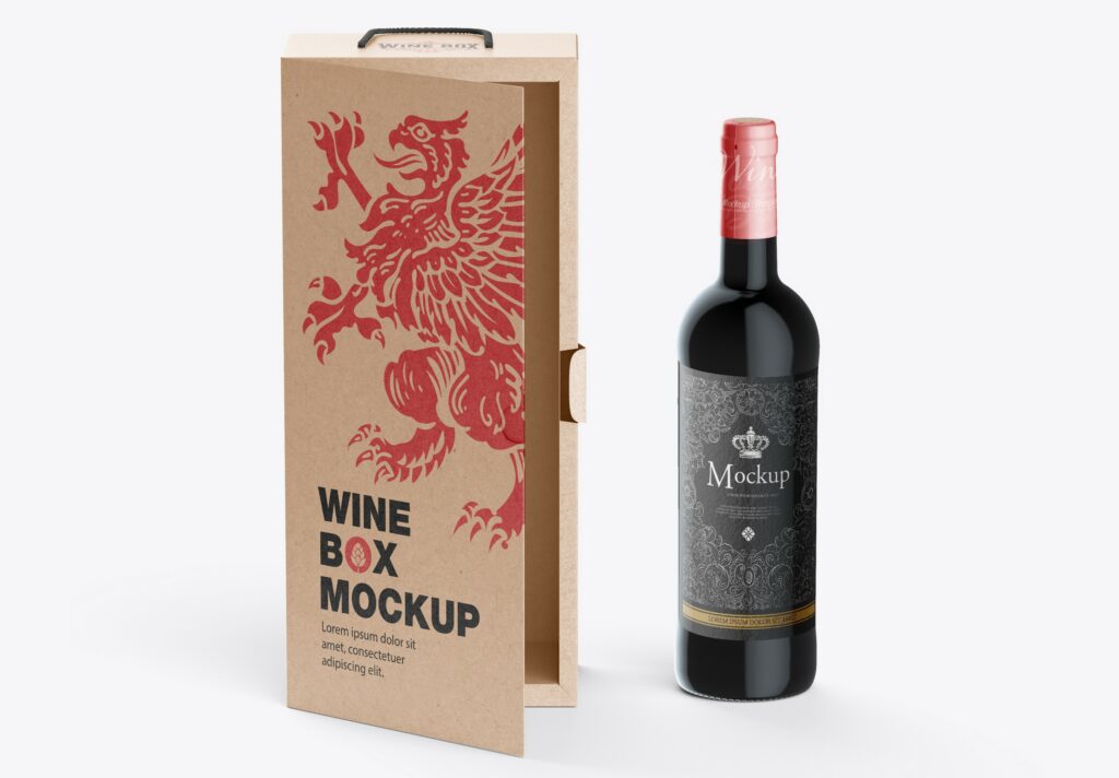an image of brandable box for Wine Packaging