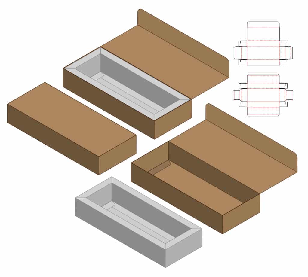 premium wrapped rigid cardboard boxes