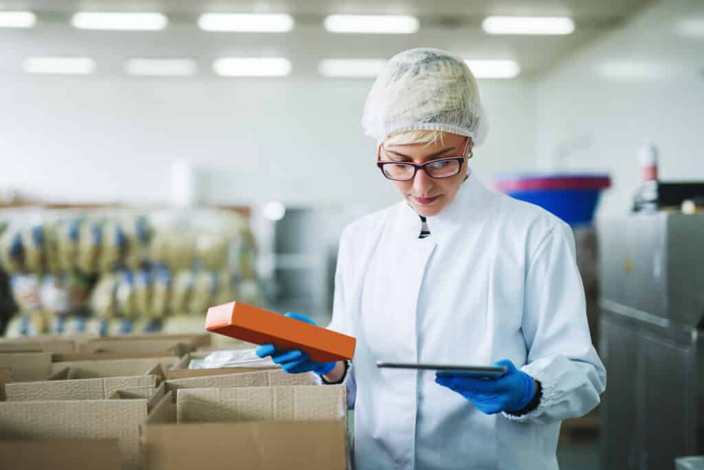 quality control in packaging